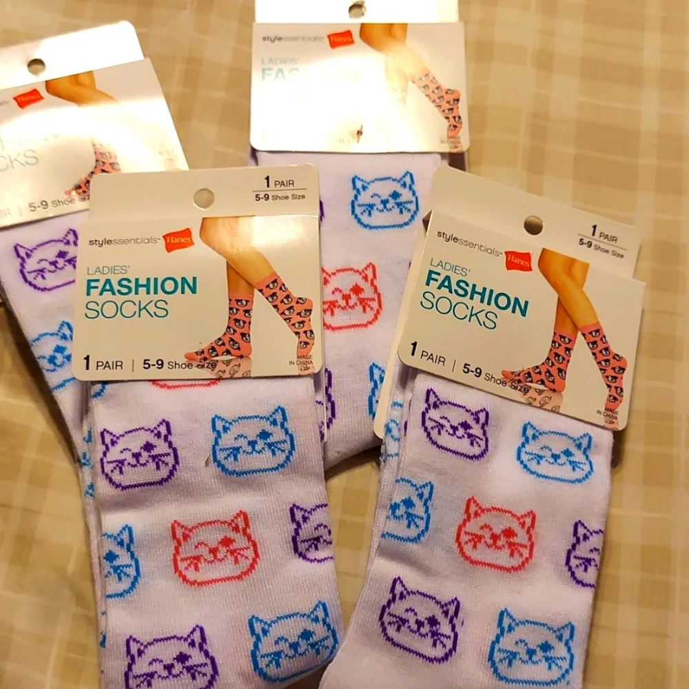 Hanes New Socks (8 pairs for $7.00)